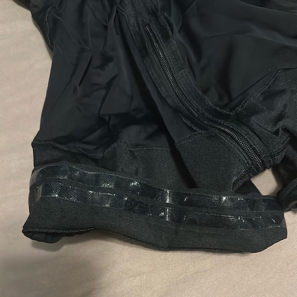 Black and Gray Strapless Shapewear with Firm Control - Picture 7 of 8